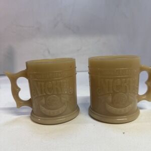 WHATABURGER NICKEL COFFEE MUG CUP MADE IN USA Lot of 2